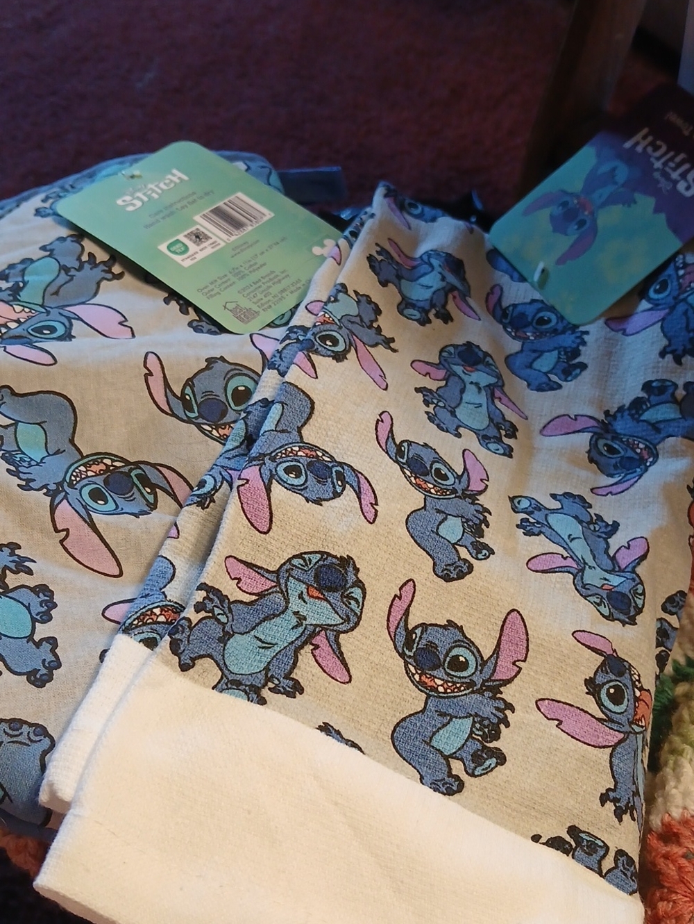 Disney Stitch Kitchen Towel & Oven Mitt